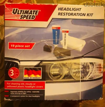 Headlight restoration kit