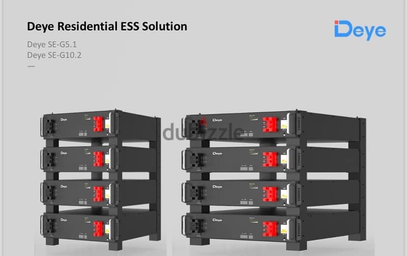 Deye SE-G5.1 Lithium batteries (5.1 KWh) 0