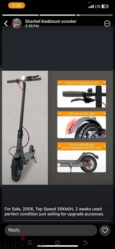 Electric Scooter 25KM with LED Display Foldable Rechargeable 5