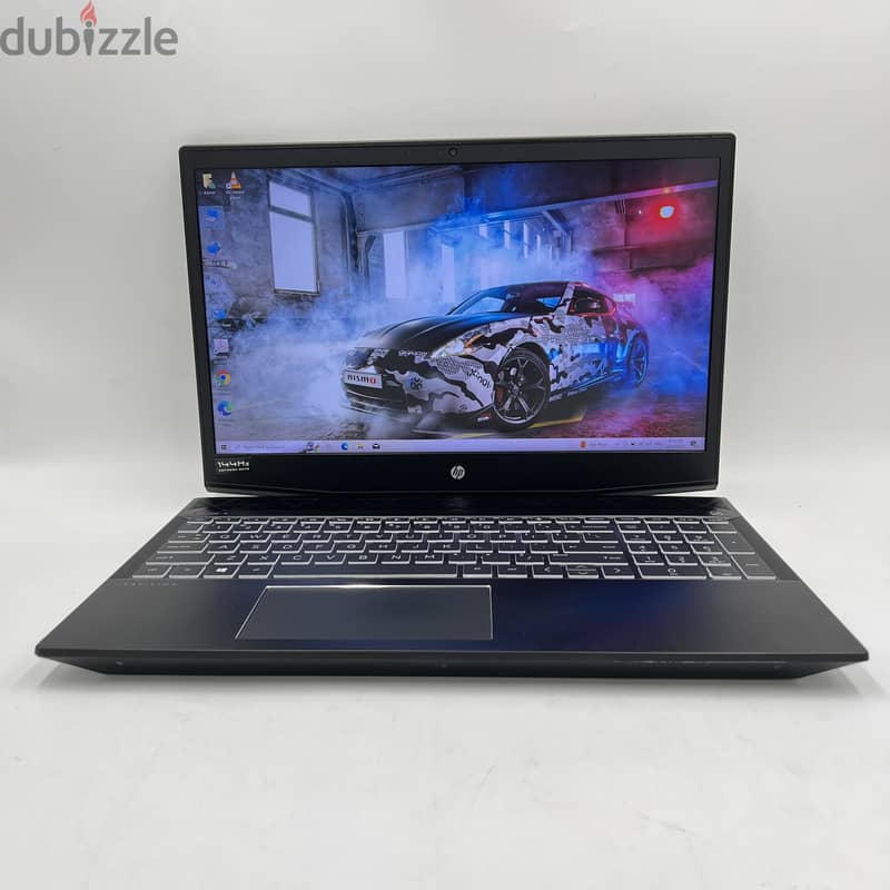 4519 Used Laptop Gaming HP Pavilion Core i7 16GB GTX 1060 3GB 144Hz 0