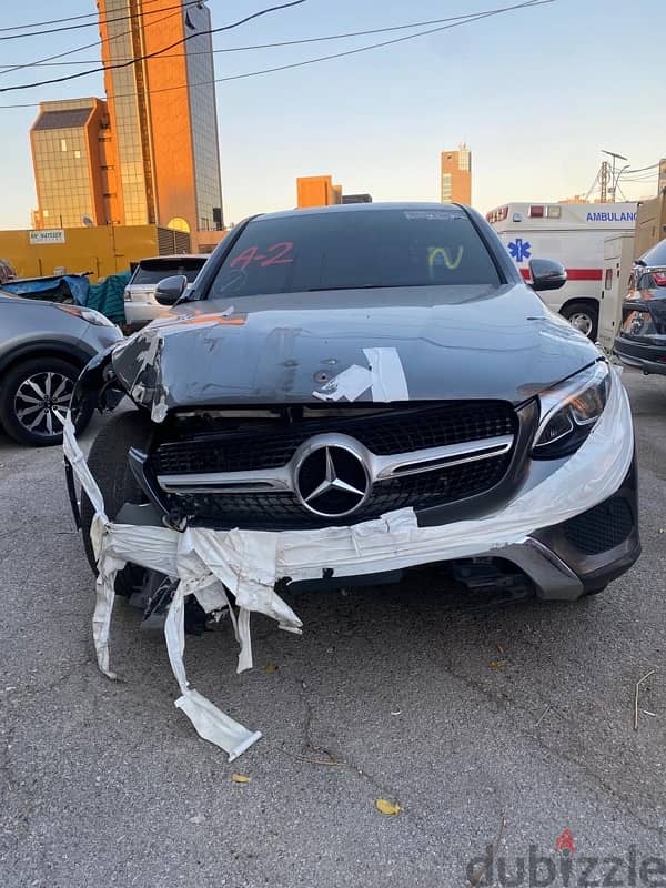 Mercedes Glc300 coupe 2018, full options, 03/689315 2