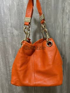 jimmy Cho Orange Leather Bag 0