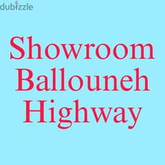 Showroom on Highway -Ballouneh-200m² 0