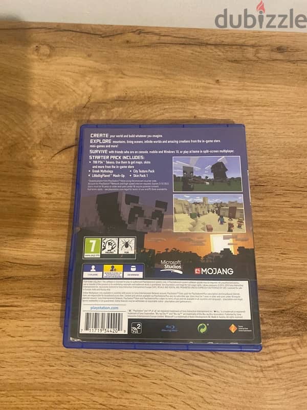 Minecraft CD PS4 1