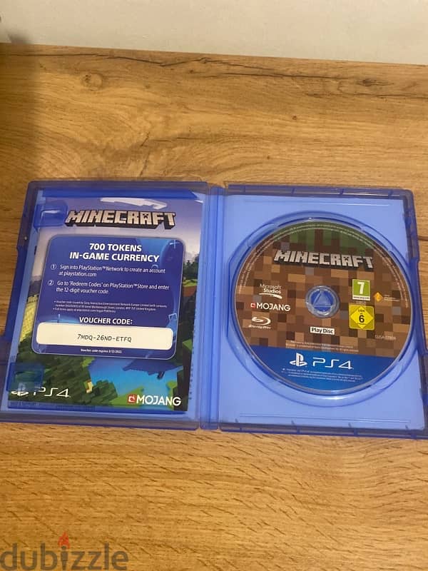 Minecraft CD PS4 2