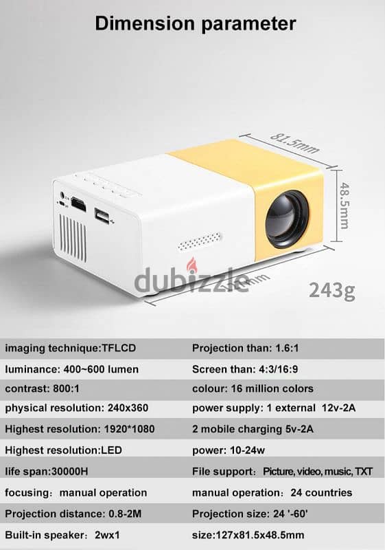 Mini Projector 6