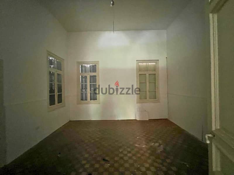 L16296-Traditional Apartment with Terrace For Rent in Achrafieh 3