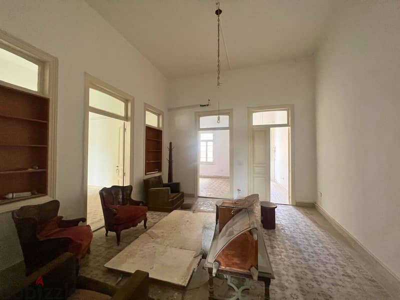 L16297-Traditional Apartment For Rent in Achrafieh, Roum 1