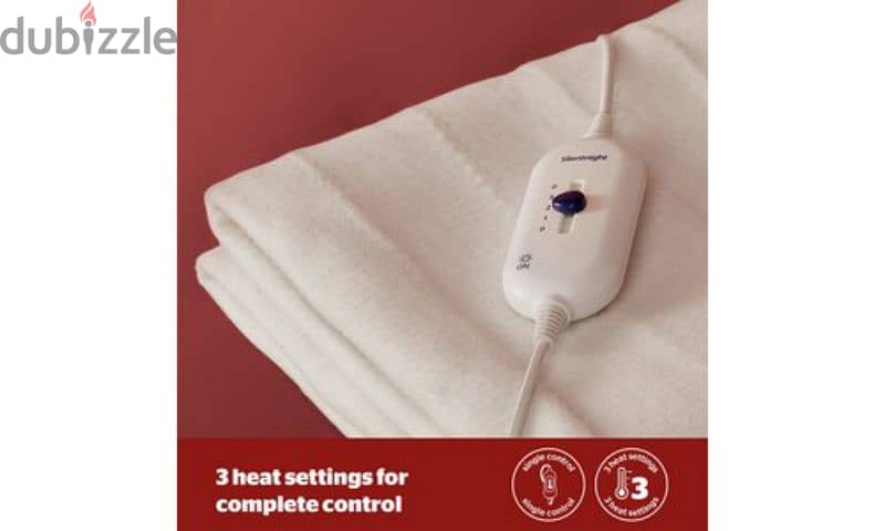 silentnight/double electric blanket 135×120 6