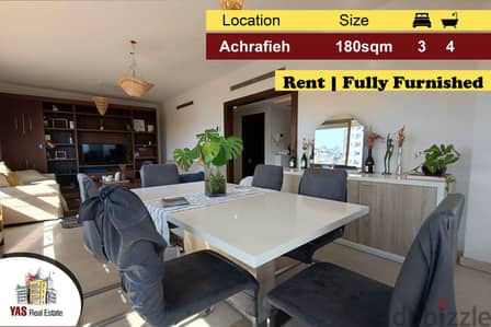 Achrafieh 180m2 | Rent | Fully Furnished | New | High End | AA LB |