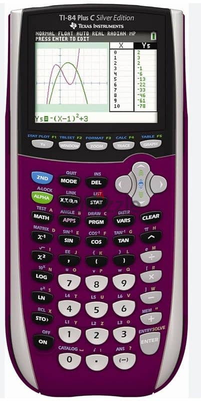 Calculator Texas instruments Ti-84 plus silver edition lebanon 1