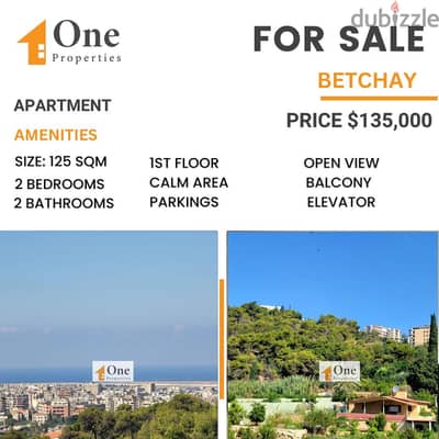 APARTMENT FOR SALE IN BETCHAY