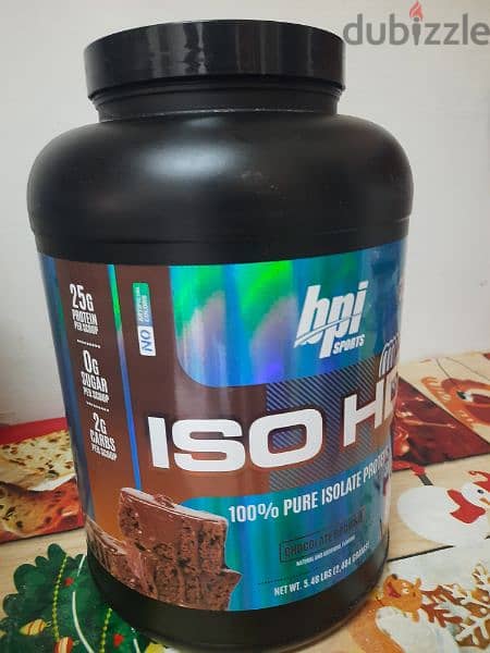 BPI isolate chocolate brownie whey protein 0