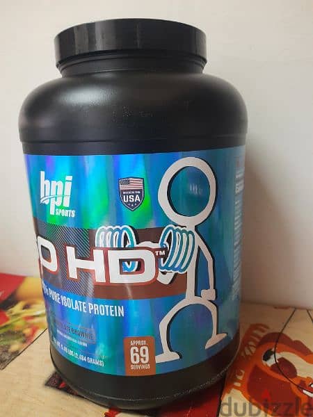 BPI isolate chocolate brownie whey protein 1