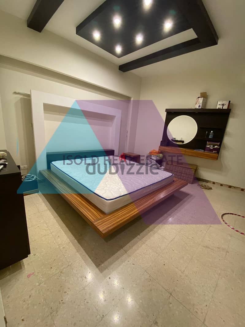 Furnished&Equipped 220 m2 apartment +70 m2 Terrace for rent in Byakout 8