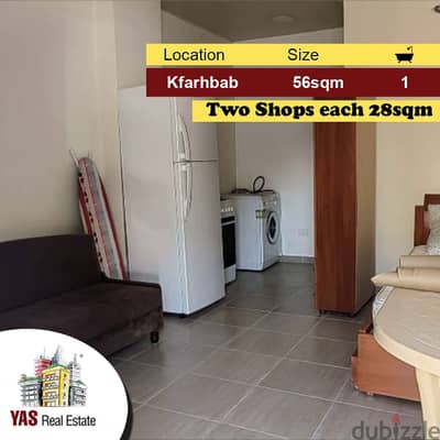 Kfarhbab 56m2 | Shop | Well Maintained | Prime Location | IV MY |