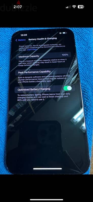 iphone 13 pro max , barely ised no scratch , 100% battery original 4