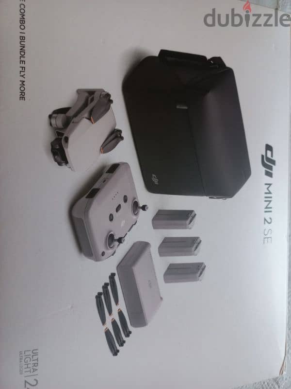 Drone DJI mini 2 SE fly more combo with all accessories 5