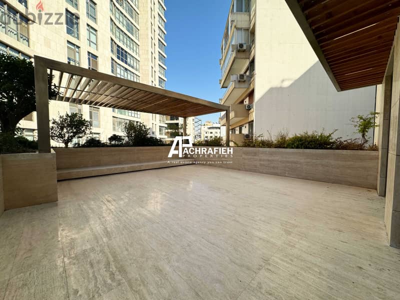 230 Sqm + 90 Sqm Terrace - Apartment for Rent in Achrafieh 3