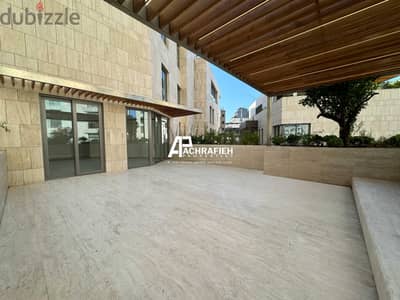 230 Sqm + 90 Sqm Terrace - Apartment for Rent in Achrafieh