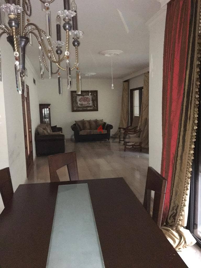 FURNISHED APARTMENT IN RABIEH PRIME (250Sq) WITH VIEW, (RAR-112) 0