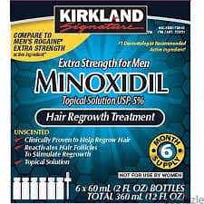 Minoxidil Kirkland 5 months supply 0