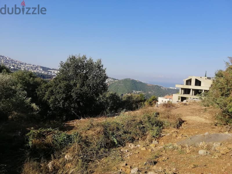 1291 sqm Flat Land for sale in Jeita keserwan Panoramic view 2