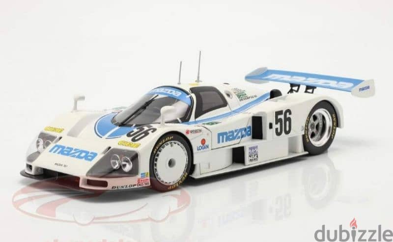 Mazda 787B (24h Le Mans 1991) diecast car model 1;18. 1