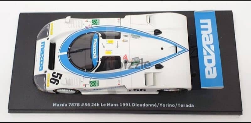 Mazda 787B (24h Le Mans 1991) diecast car model 1;18. 8