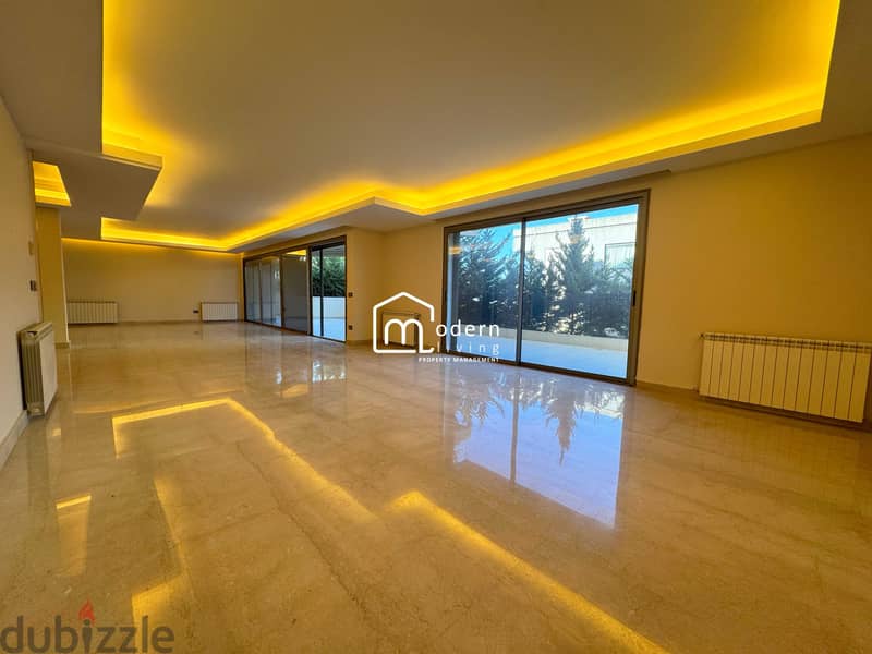 165 Sqm Terrace + Garden Apartment for Rent in Biyada 0