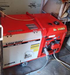 Kobota Low Boy Diesel 6500W Home Used 0