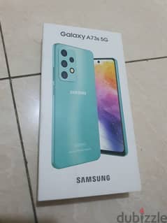 galaxy a73s 5G 16 ram 256 rom new 03347829 130 dollar's 0