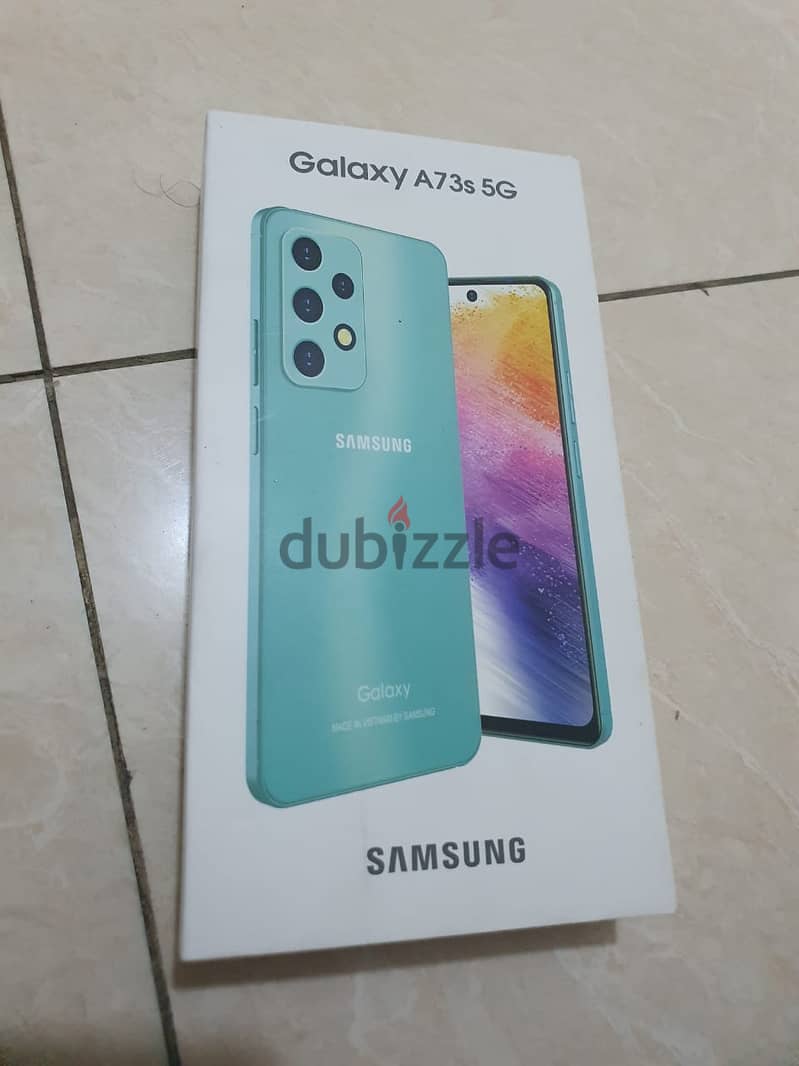 galaxy a73s 5G 16 ram 256 rom new 03347829 130 dollar's 3