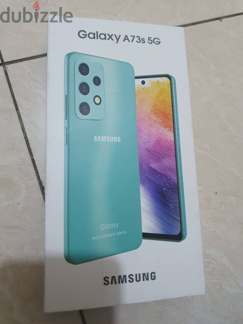 galaxy a73s 5G 16 ram 256 rom new 03347829 130 dollar's 4