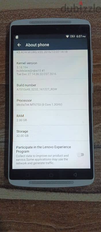 Lenovo vibe k4 note 2