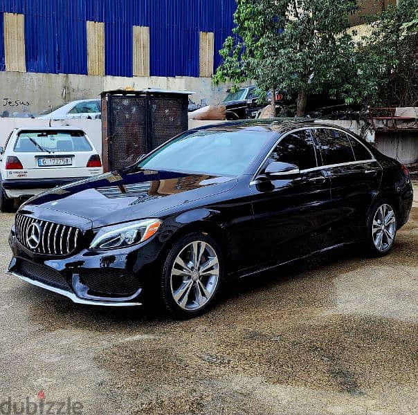 MERCEDES BENZ C300 AMG 4MATIC 99000 MILES 2015 اجنبية خارقة 0