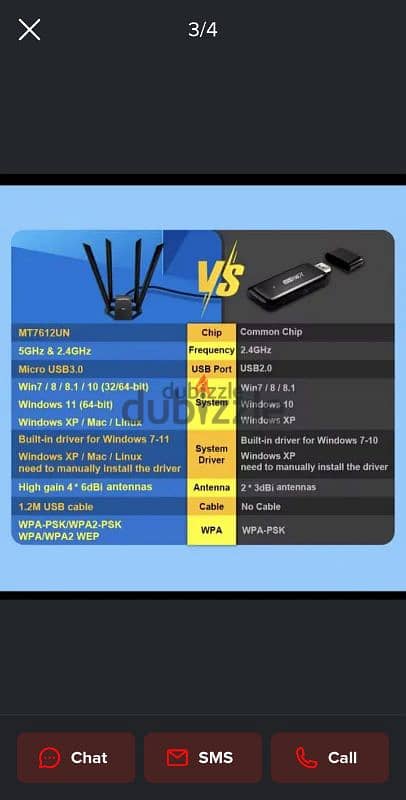 Comfast 1300Mbps Wi-Fi Adaptador 2