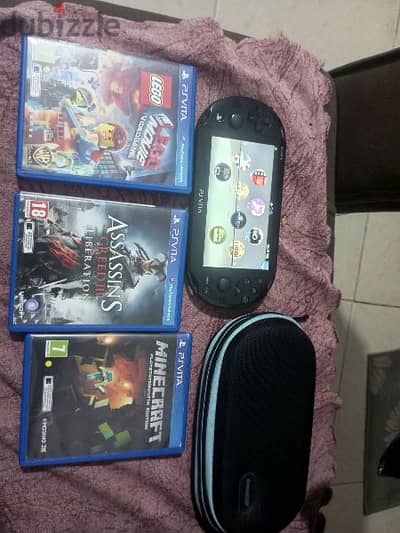 Ps Vita+3 games