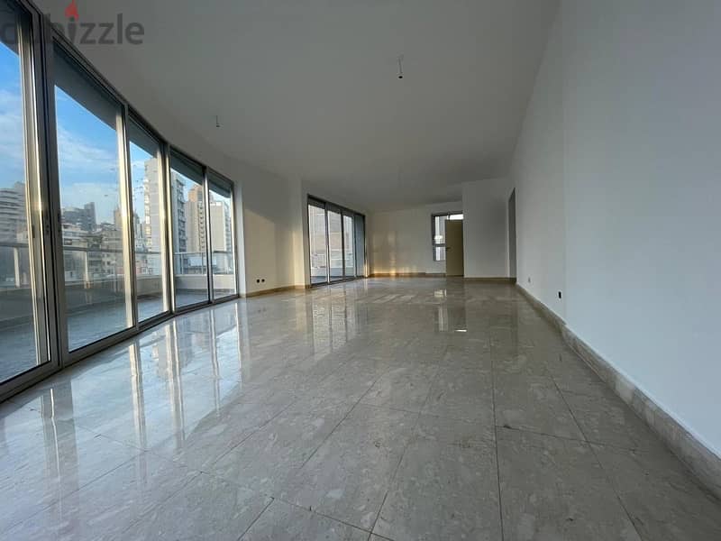 Large apart or office with beautiful terrace in achrafieh 0