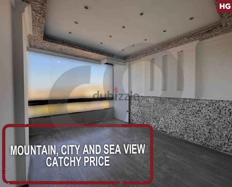 mountain, city and sea view, Catchy price-ALEY/عاليه REF#HG114102 0