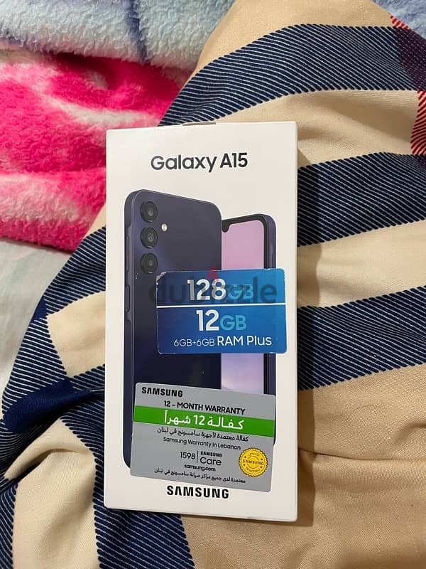 SAMSUNG A15 128gb 0