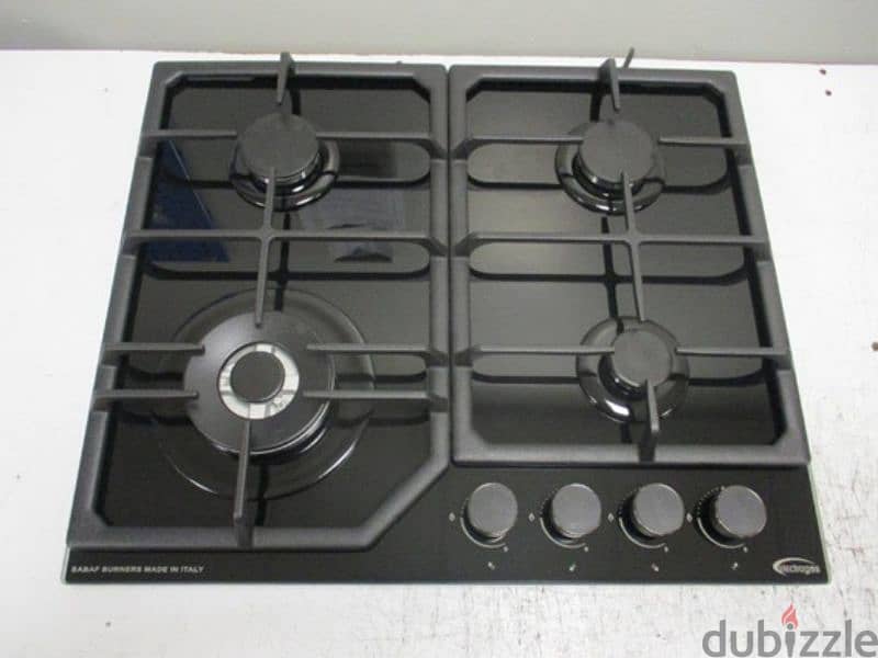 ElectroGas Top/Oven 60cm Black توب و فرن إيطالي الأصلي 0