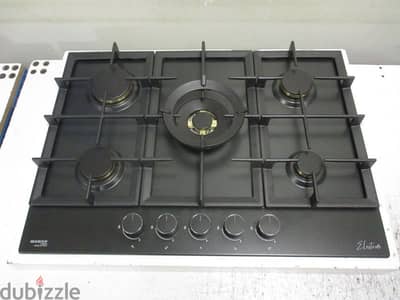 ElectroGas Top/Oven 70cm Black