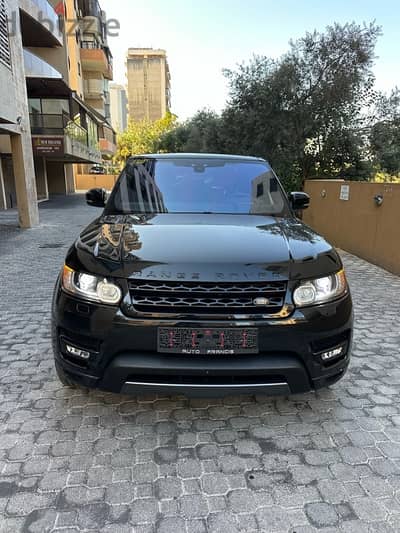 Range Rover Sport V8 dynamic 2017 black on black (clean carfax)