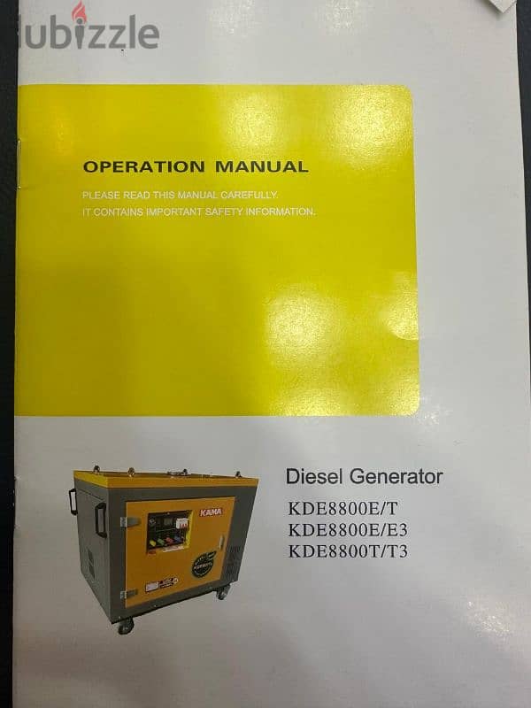 Diesel generator 5