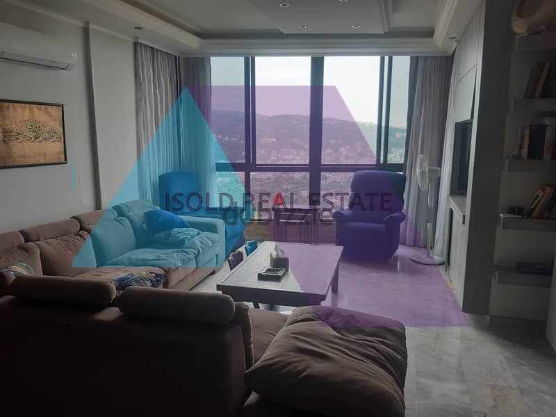 3 bedrooms apartment+Panoramic View for sale in Baabda 2