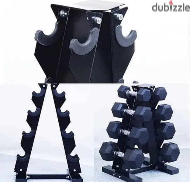 Dumbbells Rack Stand 4-Tier 1