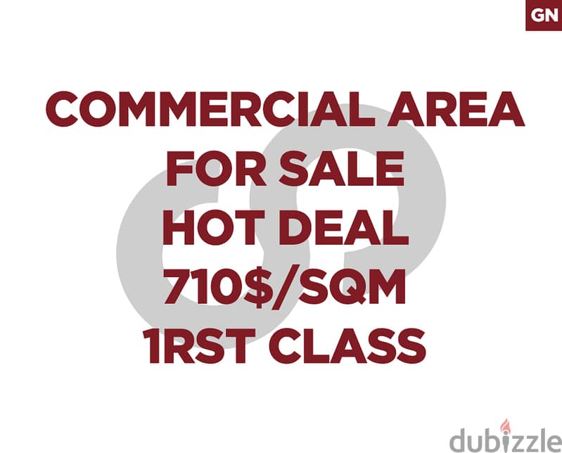 HOT DEAL-710$/sqm-Commercial Area-nahr el mot/نهر الموت REF#GN114125 0