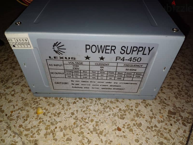 Power Supply 450watt 3