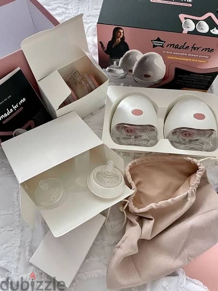 tommy tippee hands free in-bra wearable breast pump 3